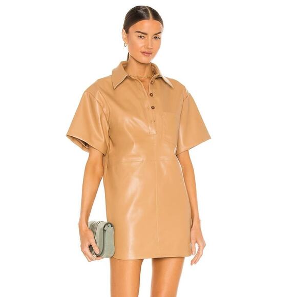 Song of Style Stella Dress in Light Brown NWT Size Small - Picture 3 of 3